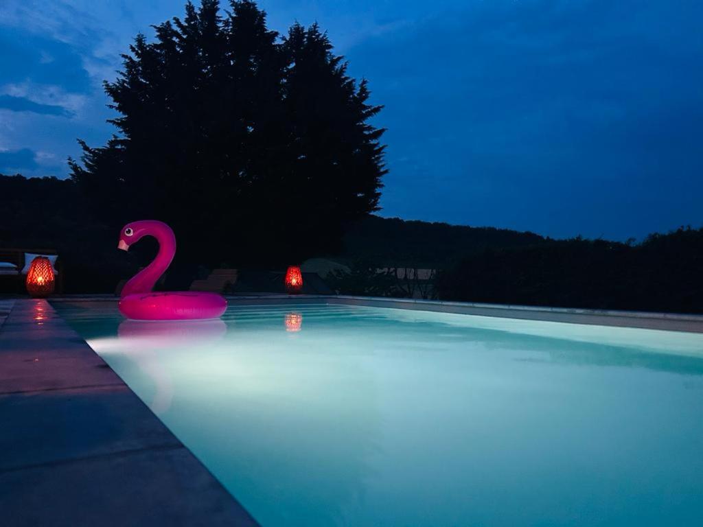 Gite Piscine Jacuzzi Privatises Clos Valentin Freulleville Exterior foto